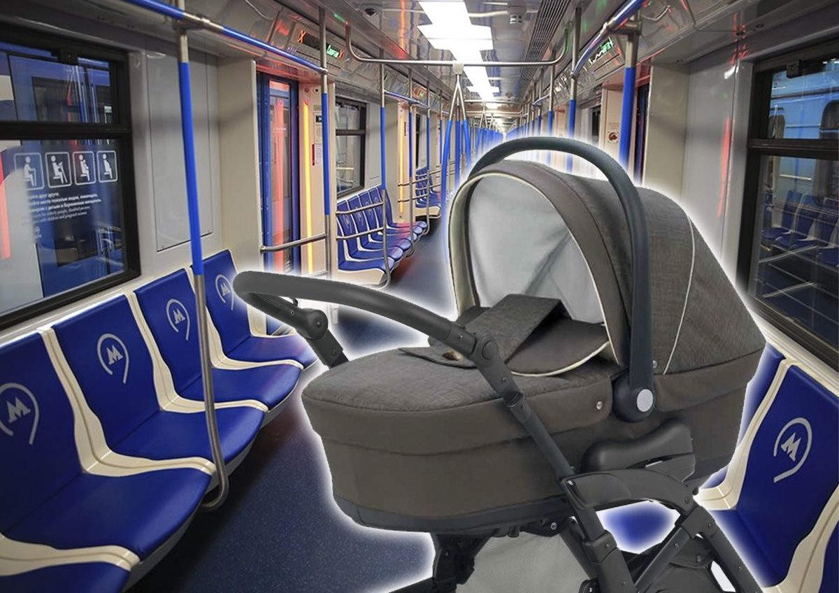 СМИ: в вагоне московского метро бросили коляску с ребенком